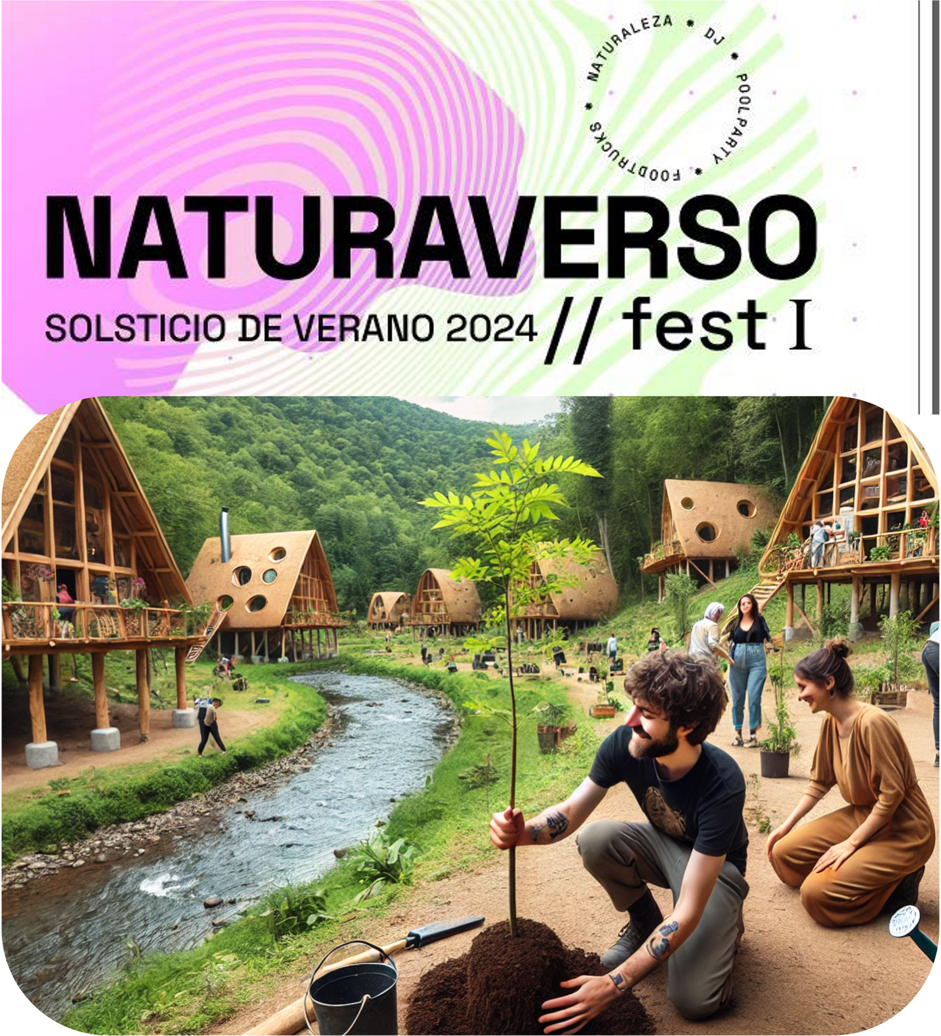 Acceso Naturaverso + Plantar 7 arboles